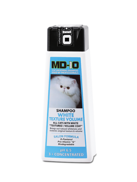 MD-10 頂尖專業比賽級-亮白豐盈質感洗毛液 White Texture Shampoo (for cats)
