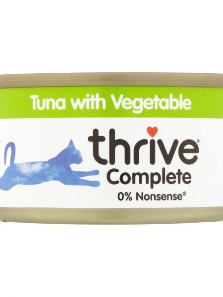 Thrive脆樂芙整全膳食貓罐頭-100%吞拿魚+蔬菜(75g)