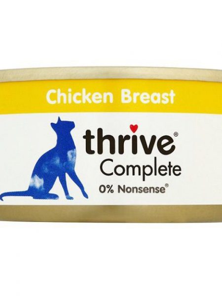 Thrive脆樂芙整全膳食貓罐頭-100%鮮雞胸肉(75g)