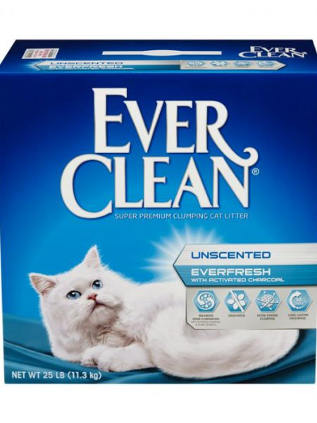 EVER CLEAN愛牠潔-高效活性炭粗粒配方貓砂(無香味) (藍標) 25LB