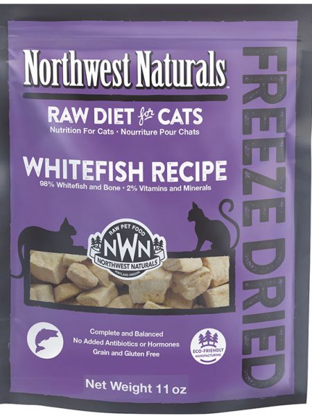 Northwest Naturals 無穀物凍乾脫水貓糧 – 白魚 (311g)