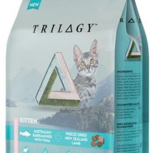 Trilogy奇境-澳洲尖吻鱸及吞拿魚＋5%紐西蘭羊肺凍乾無穀幼貓糧