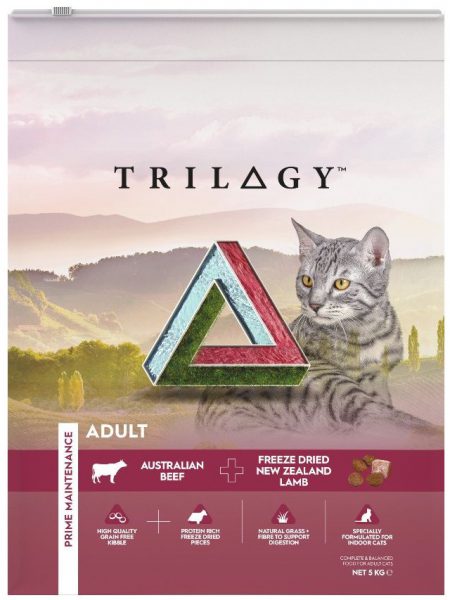 Trilogy奇境-澳洲牛肉+5%紐西蘭羊肺凍乾無穀全貓糧